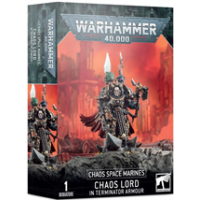 Chaos Space Marines: Chaos Lord In Terminator Armour