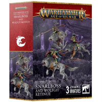 Gloomspite Gitz: Snarlboss & Wolfgit Retinue