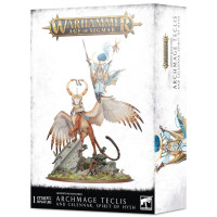 Lumineth Realm-lords: Archmage Teclis and Celennar, Spirit of Hysh