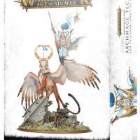 Archmage Teclis Et Celennar Lumineth – Miniature Peinte Pro Pour Age Of Sigmar