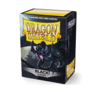 Dragon Shield Standard Sleeves - Classic Black (100 Sleeves)