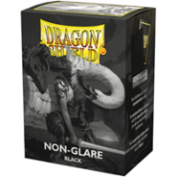 Dragon Shield Standard Sleeves - Matte NonGlare Black V2 