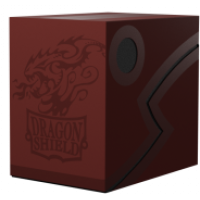 Dragon Shield Double Shell - Blood Red/Black