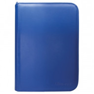 UP - Vivid 4-Pocket Zippered PRO-Binder: Blue