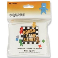 Board Games Sleeves - Square (69x69mm) - 100 Pcs