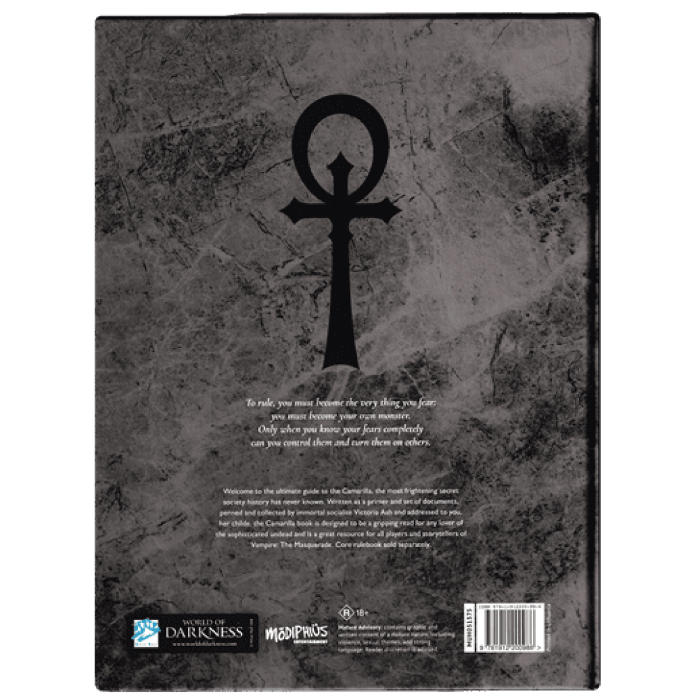 Vampire The Masquerade - Camarilla (5e édition) Livre Source Neuf