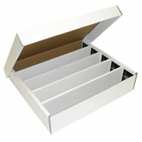 Fold-out Box with Lid for Storage of 7.000 Cards 