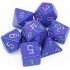 Chessex Speckled Polyhedral 7-Die Set - Silver Tetra