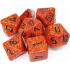 Chessex Speckled Polyhedral 7-Die Set - Fire