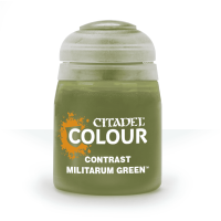Militarum Green - kontrast