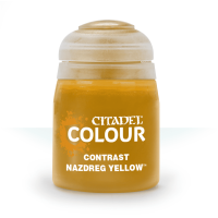 Nazdreg Yellow - kontrast