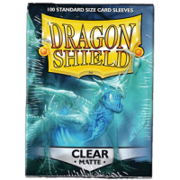 Dragon Shield Standard Sleeves - Matte Clear (100 stk)