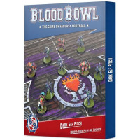 Dark Elf Team – Double-sided Pitch and Dugouts Set