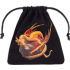 Dragon Black And adorable Dice Bag