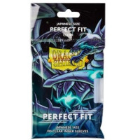 Dragon Shield Japanese Size Perfect Fit Inner Sleeves - Clear Qyonshi (100 Sleeves)
