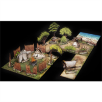 e-Raptor RPG FOREST Set - Objects + Modular Map