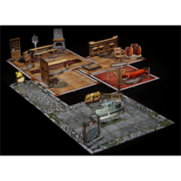 e-Raptor RPG TAVERN Set - Objects + Modular Map