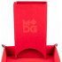 Fold Up Velvet Dice Tower Red