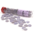 Chessex Gaming Glass Stones in Tube - Frosted Crystal Lilac (40)