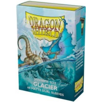 Dragon Shield Japanese size Matte Dual Sleeves - Glacier Miniom (60 Sleeves)