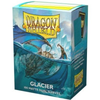 Dragon Shield Standard Sleeves - Matte Dual - Glacier Miniom (100 Sleeves)