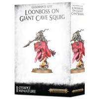 Gloomspite Gitz: Loonboss On Giant Cave Squig
