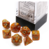Chessex Glitter Mini-Polyhedral Gold/silver 7-Die Set