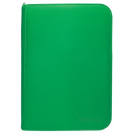 UP - Vivid 4-Pocket Zippered PRO-Binder: Green