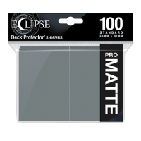 UP - Eclipse Matte Standard Sleeves: Smoke Grey (100 Sleeves)