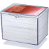 UP - Hinged Clear Box For 150 Cards