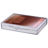 UP - Hinged Clear Box For 25 Cards