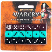 Jade Obelisk Dice Set
