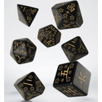 Japanese Dice Set - Deep Night Firefly