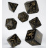 Japanese Dice Set - Deep Night Firefly