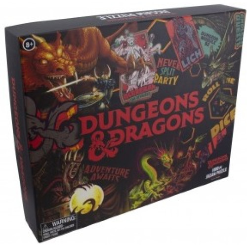 Dungeons and Dragons 1000pc Jigsaw