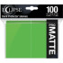 UP - Eclipse Matte Standard Sleeves: Lime Green (100 Sleeves)