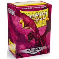 Dragon Shield Standard Sleeves - Matte Magenta (100 stk)