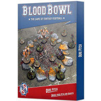 Blood Bowl Ogre Pitch: Double-sided Pitch and Dugouts