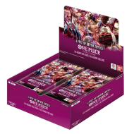 One Piece Card Game - A Fist Of Divine Speed Booster Display