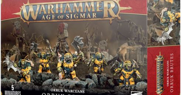 WARHAMMER : AGE OF SIGMAR - ENSEMBLE DE DÉS - ORRUK WARCLANS