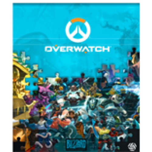 Overwatch Heroes Collage Puzzle 1500