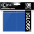 UP - Standard Sleeves - Gloss Eclipse - Pacific Blue (100 Sleeves)