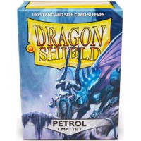 Dragon Shield Standard Sleeves - Matte Petrol (100 Sleeves) 