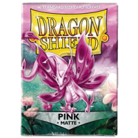 Dragon Shield Standard Sleeves - Matte Pink (60 stk)