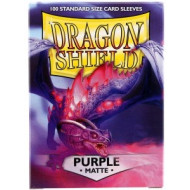 Dragon Shield Standard Sleeves - Matte Purple (100 stk)