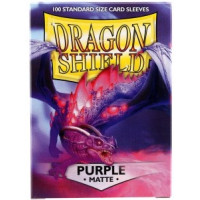 Dragon Shield Standard Sleeves - Matte Purple (100 stk)