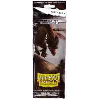 Dragon Shield: Perfect Fit Sealable - Smoke (100 stk)