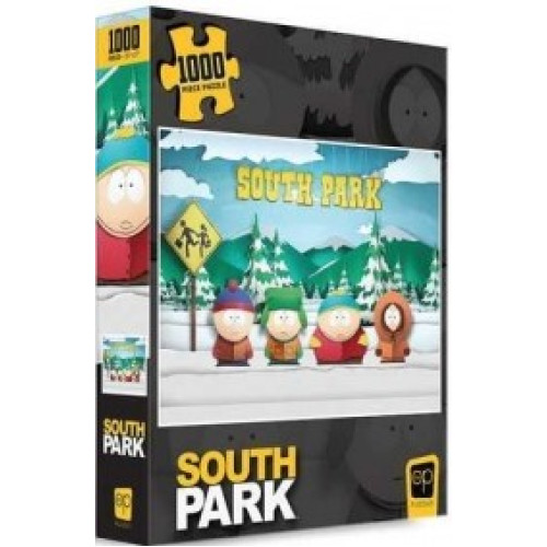 South Park Paper Bus Stop 1000-Piece Puzzle