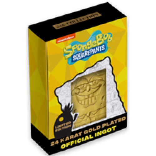 SpongeBob 24k Gold plated Limited Edition Collectible
