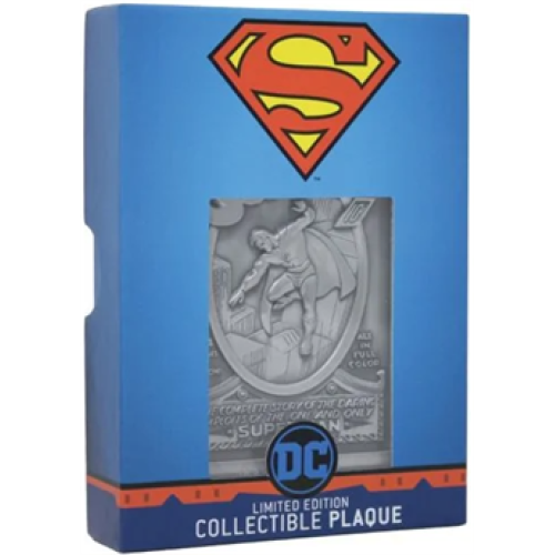 Superman DC Comics Limited Edition Metal Collectible
